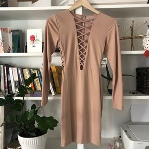 NWT Charlotte Russe long sleeve dress